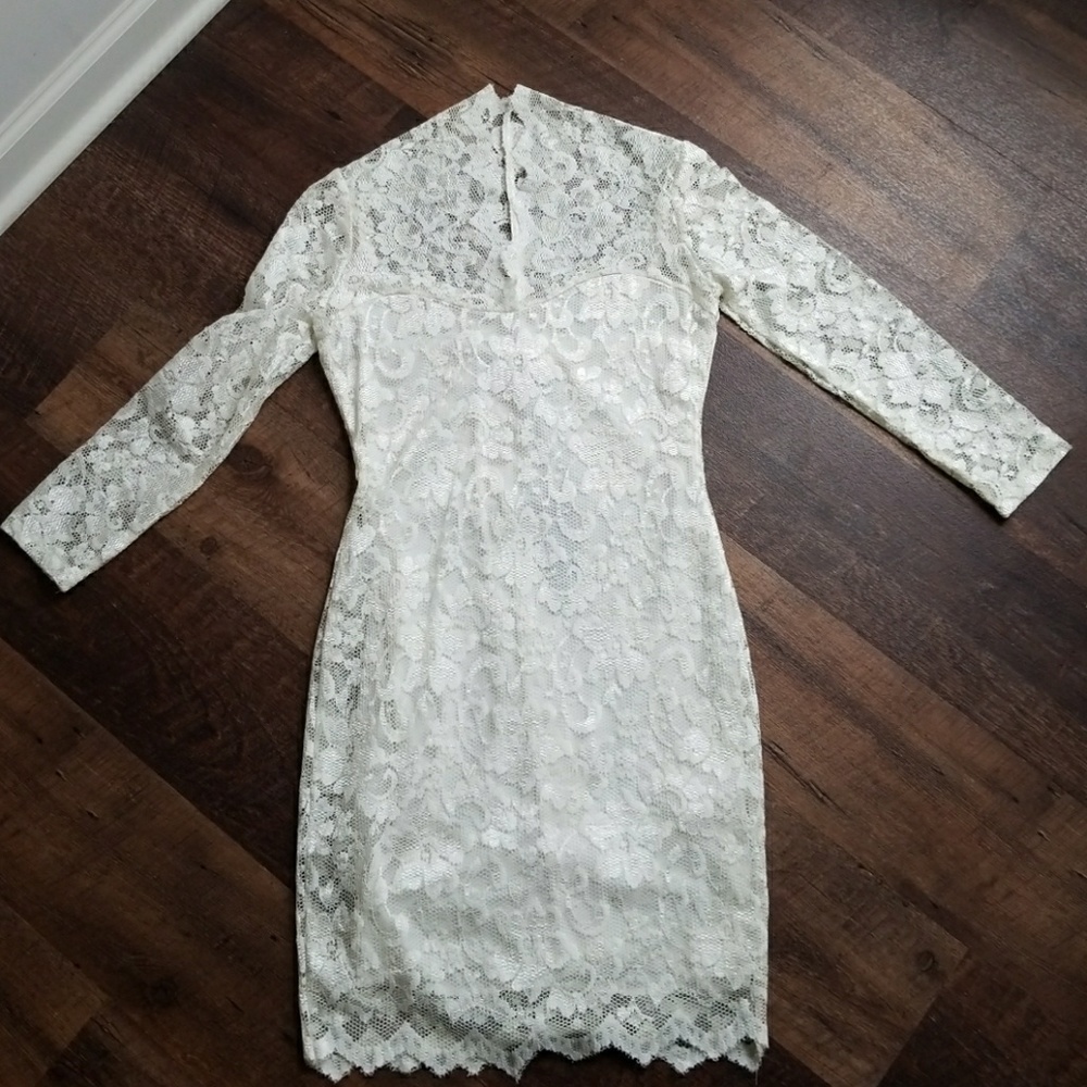 River Silt Lace Lined Dress